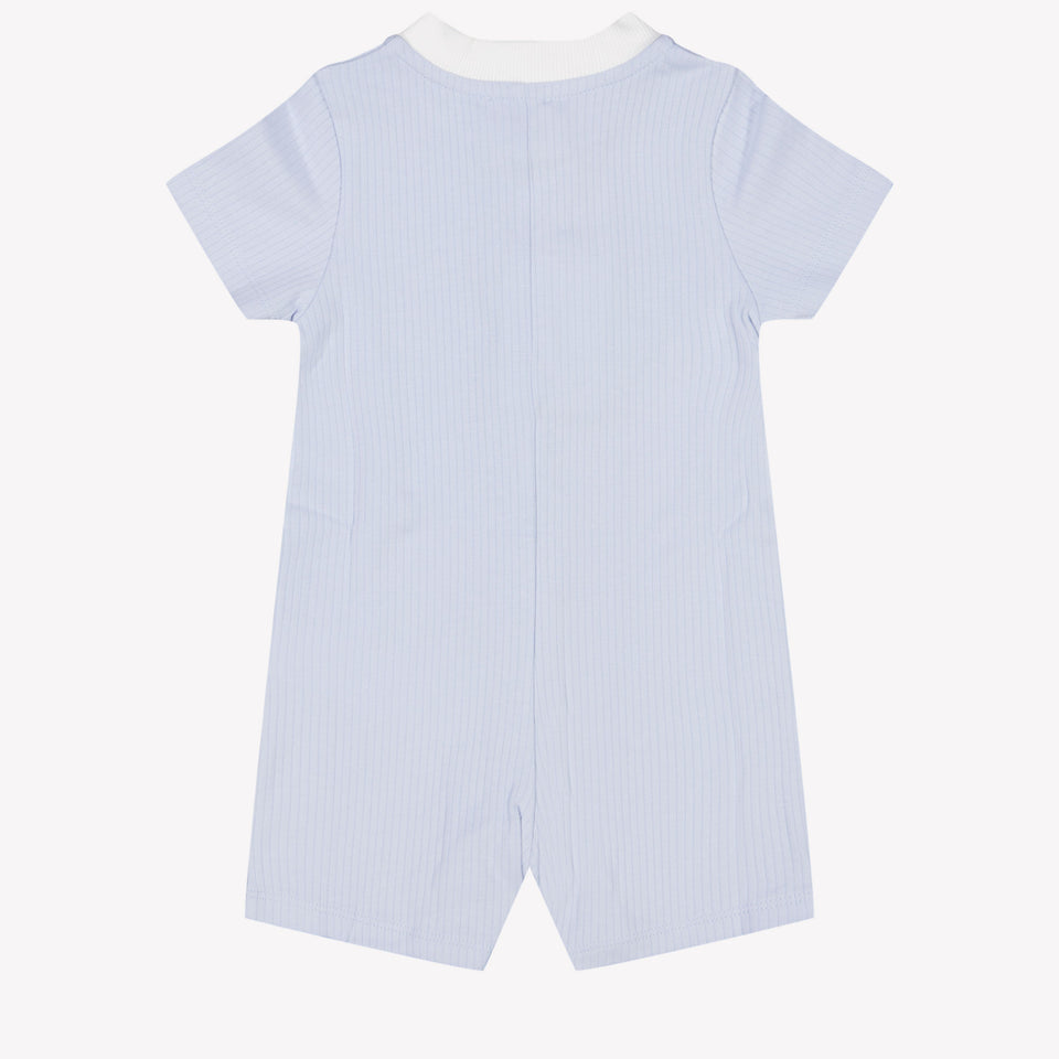 Givenchy Baby Unisex Playsuit in Light Blue