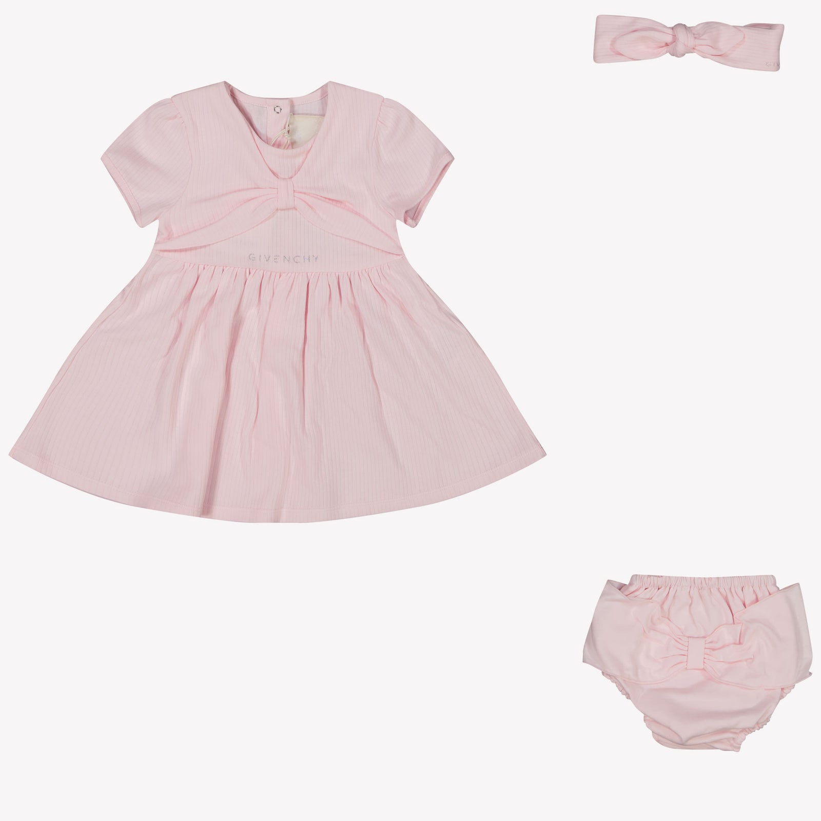 Givenchy Baby Girls Dress In Light Pink