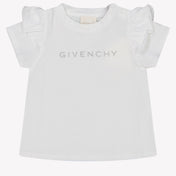 Givenchy Baby Girls T-Shirt in White