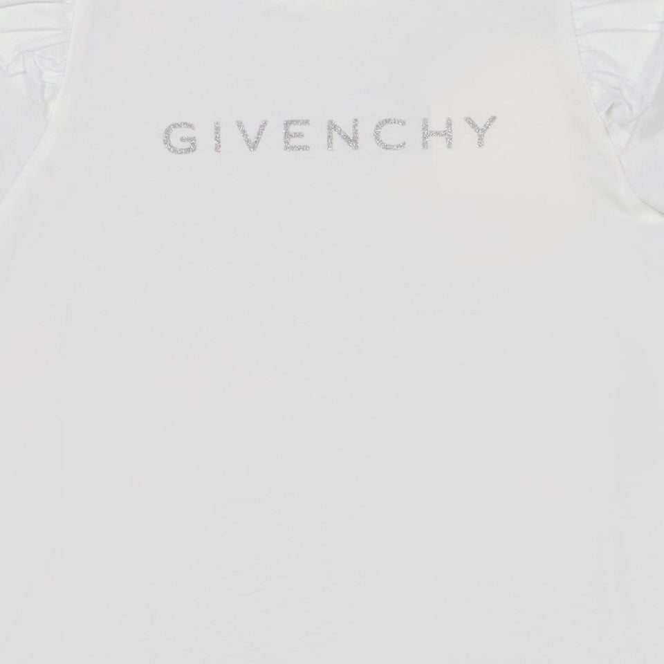 Givenchy Baby Girls T-Shirt in White