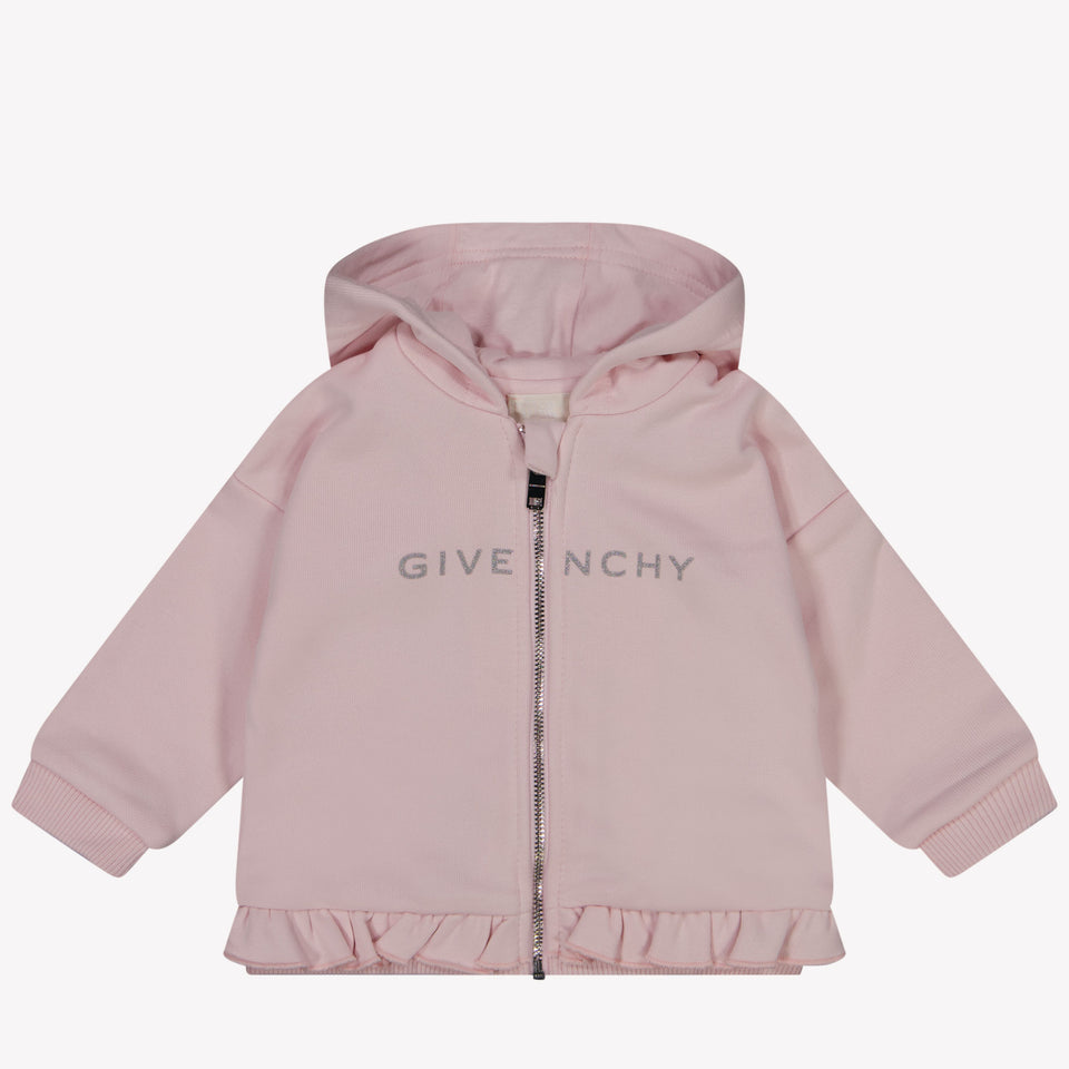 Givenchy Baby Meisjes Vest In Licht Roze