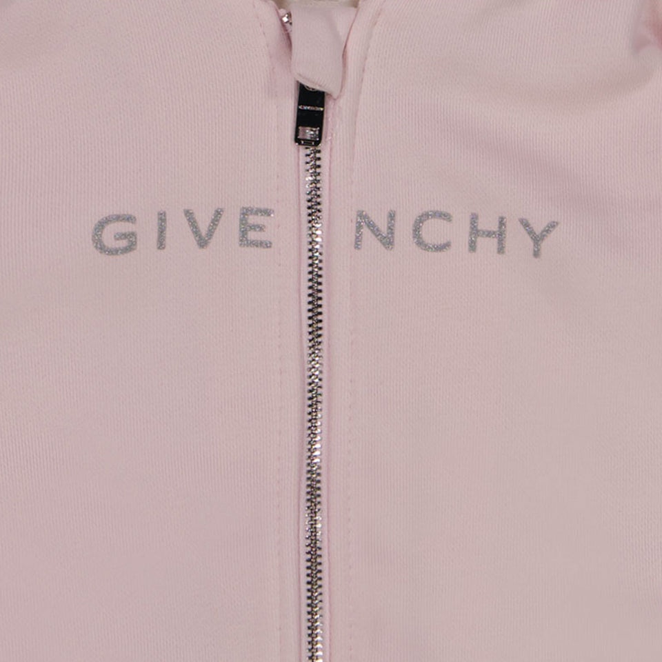 Givenchy Baby Meisjes Vest In Licht Roze