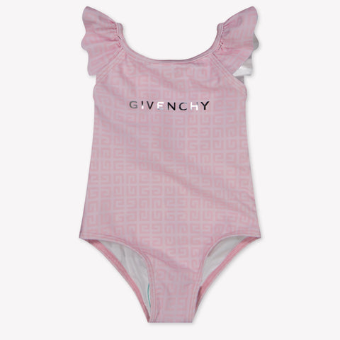 Givenchy Baby Meisjes Zwemkleding In Licht Roze