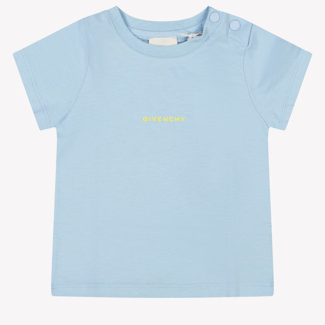 Givenchy Baby Boys T-Shirt in Light Blue