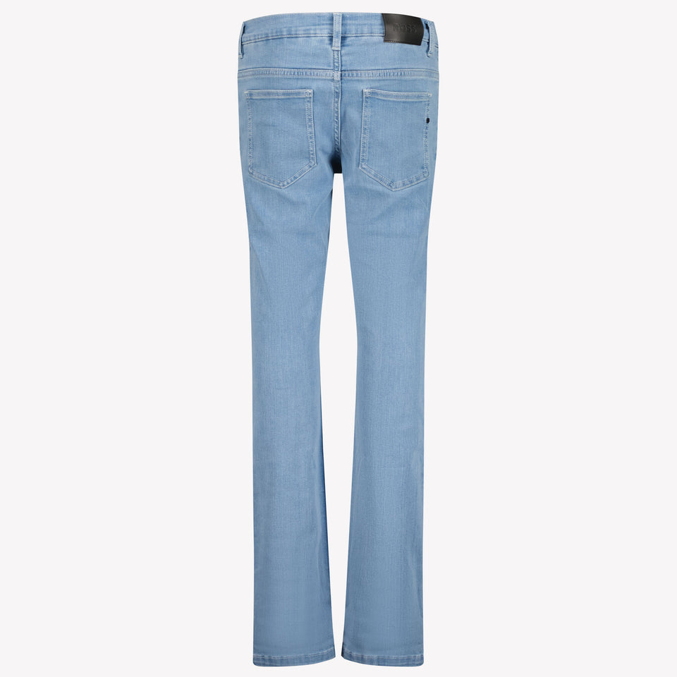 Boss Kinder Jongens Jeans In Blauw