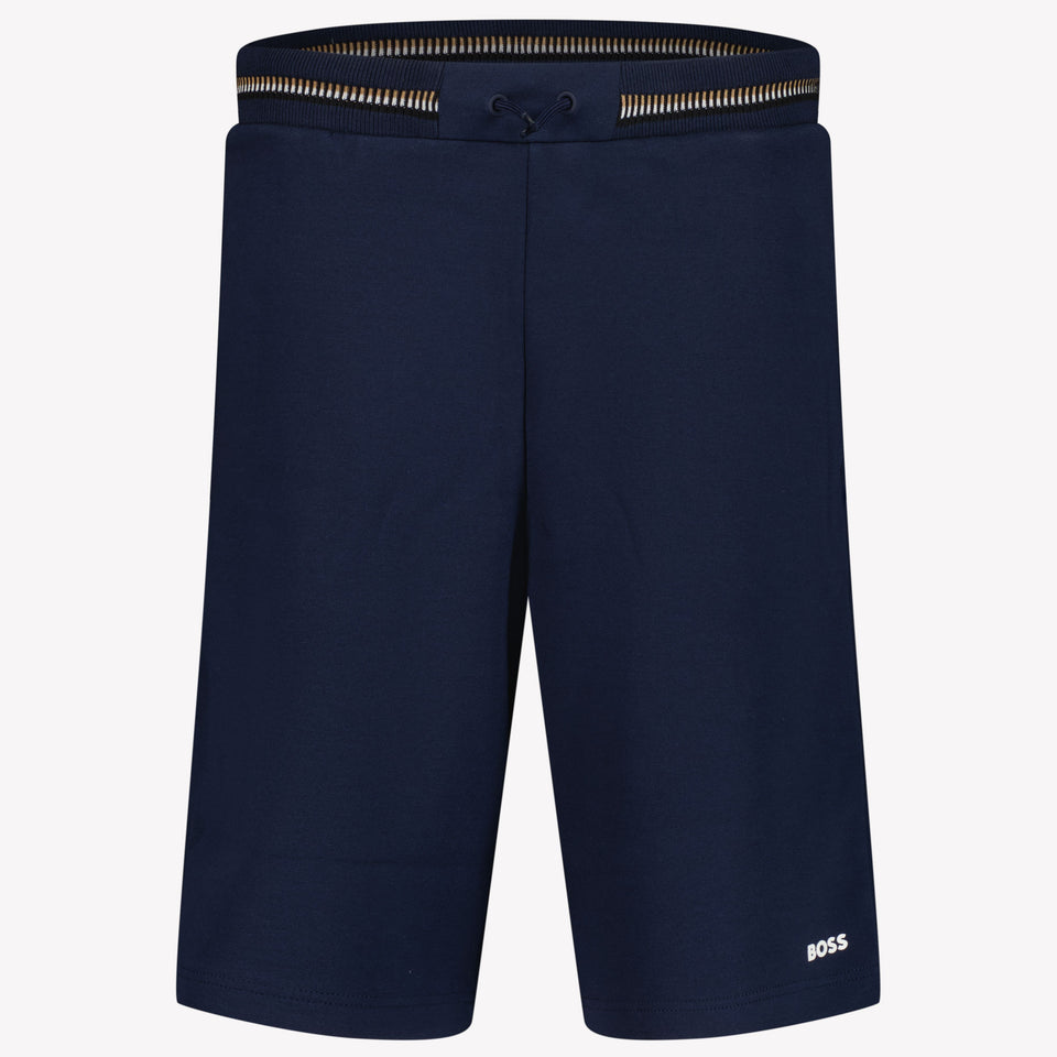 Boss Kids Boys Shorts In Navy