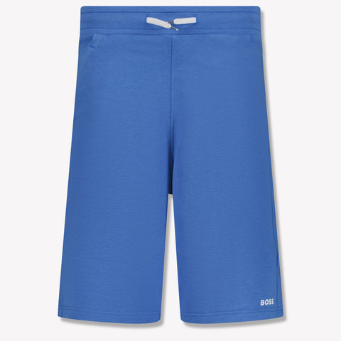 Boss Kids Boys Shorts In Blue