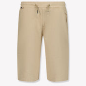 Boss Kids Boys Shorts In Beige