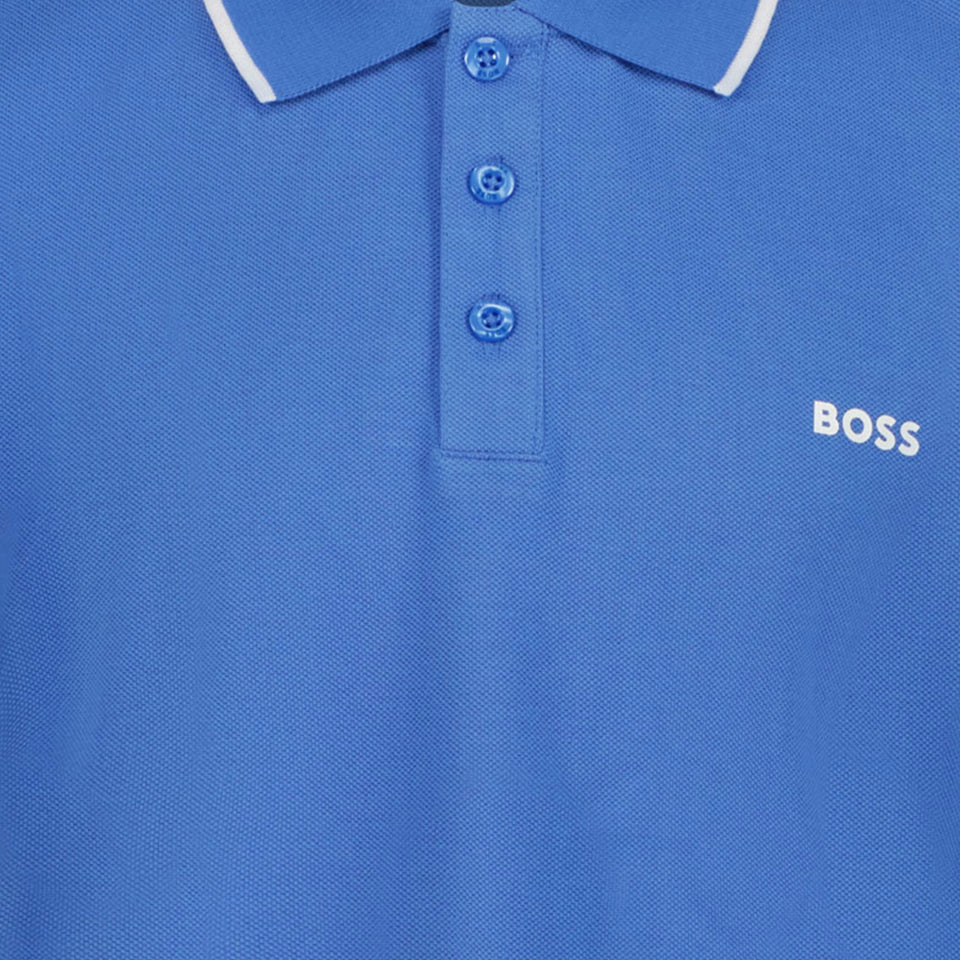 Boss Kinder Jongens Polo In Blauw