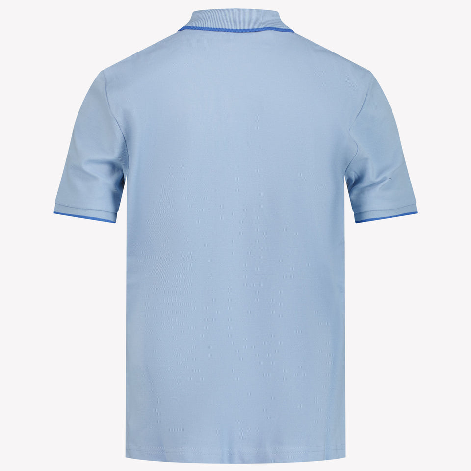 Boss Kids Boys Polo in Light Blue