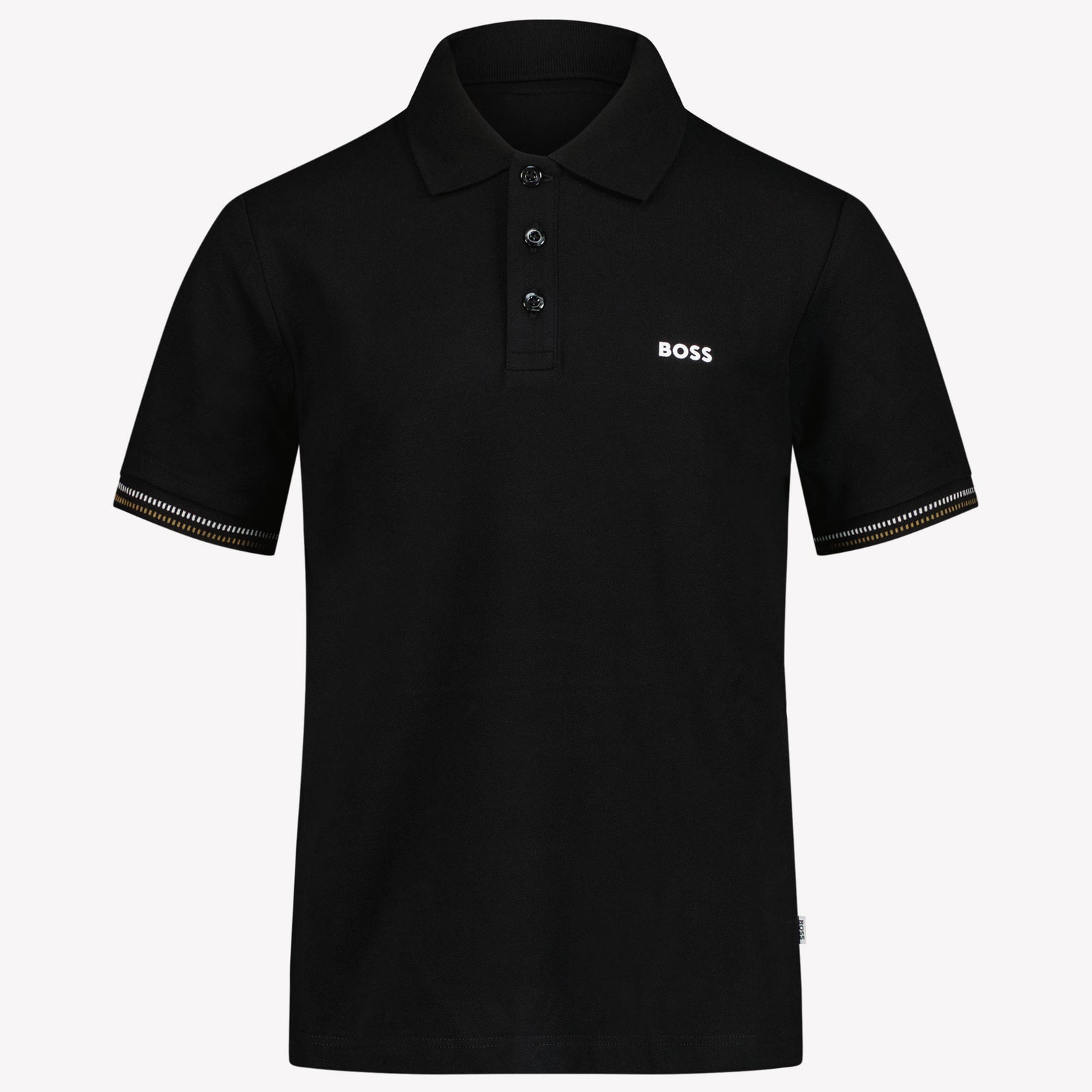 Boss Kids Boys Polo in Black