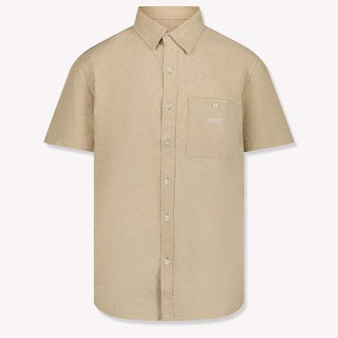 Boss Kids Boys Blouse in Beige