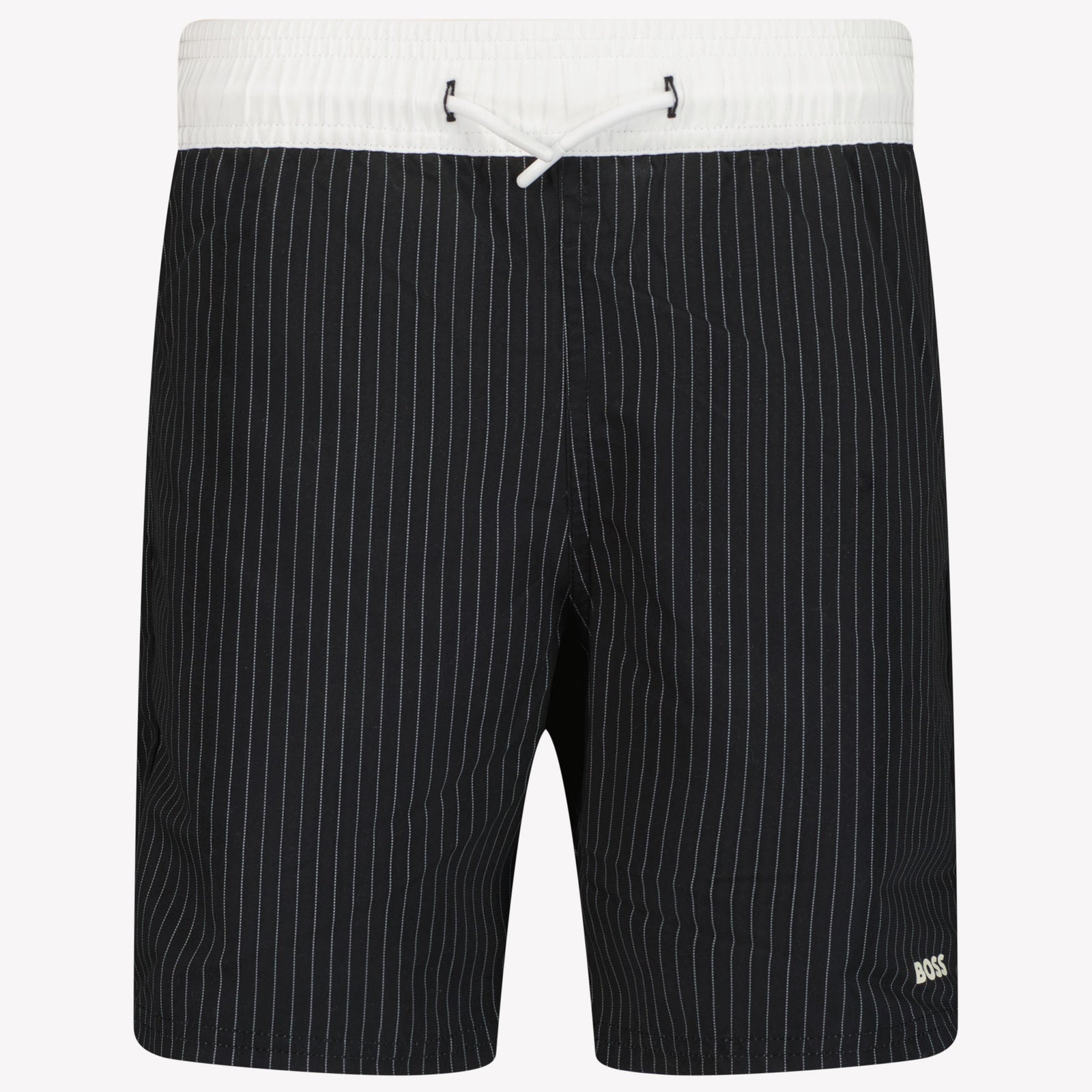 Boss Kids Boys Swimwear In Black