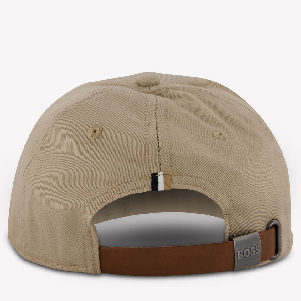 Boss Kids Boys Cap in Beige