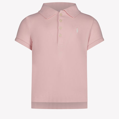 Ralph Lauren Children's girls polo in Light Pink