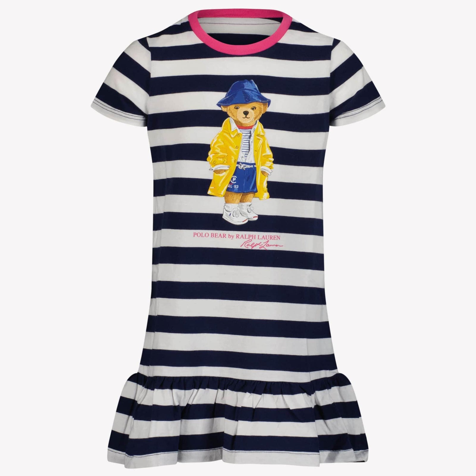 Ralph Lauren Kinder Meisjes Jurk In Navy 2 Jaar