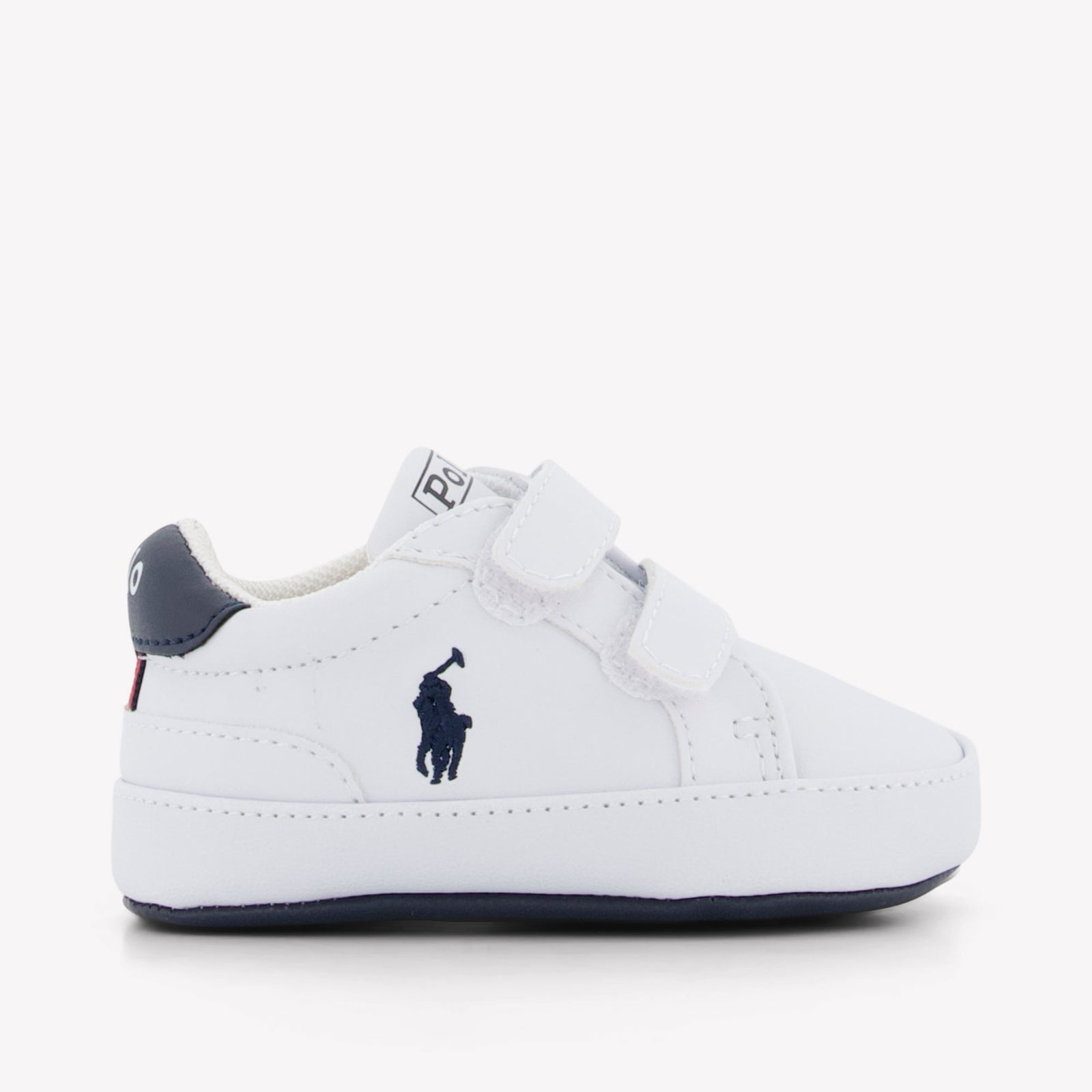 Ralph Lauren Heritage Court Baby Boys Sneakers In White