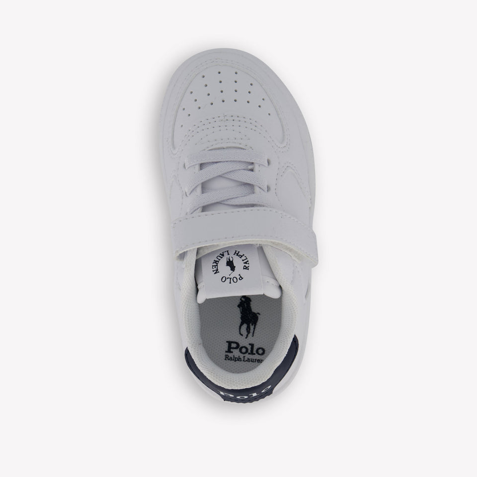 Ralph Lauren Masters Court PS Boys Sneakers in White