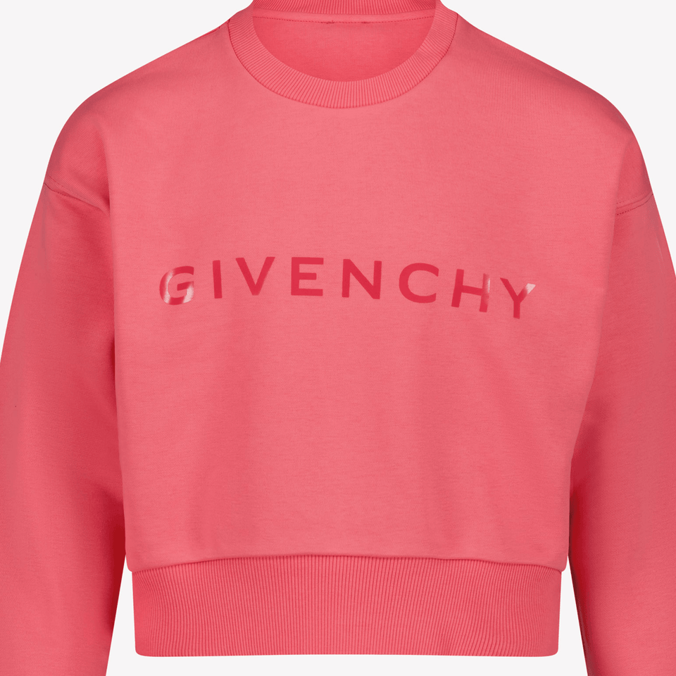 Givenchy Kids Girls Sweater Fuchsia