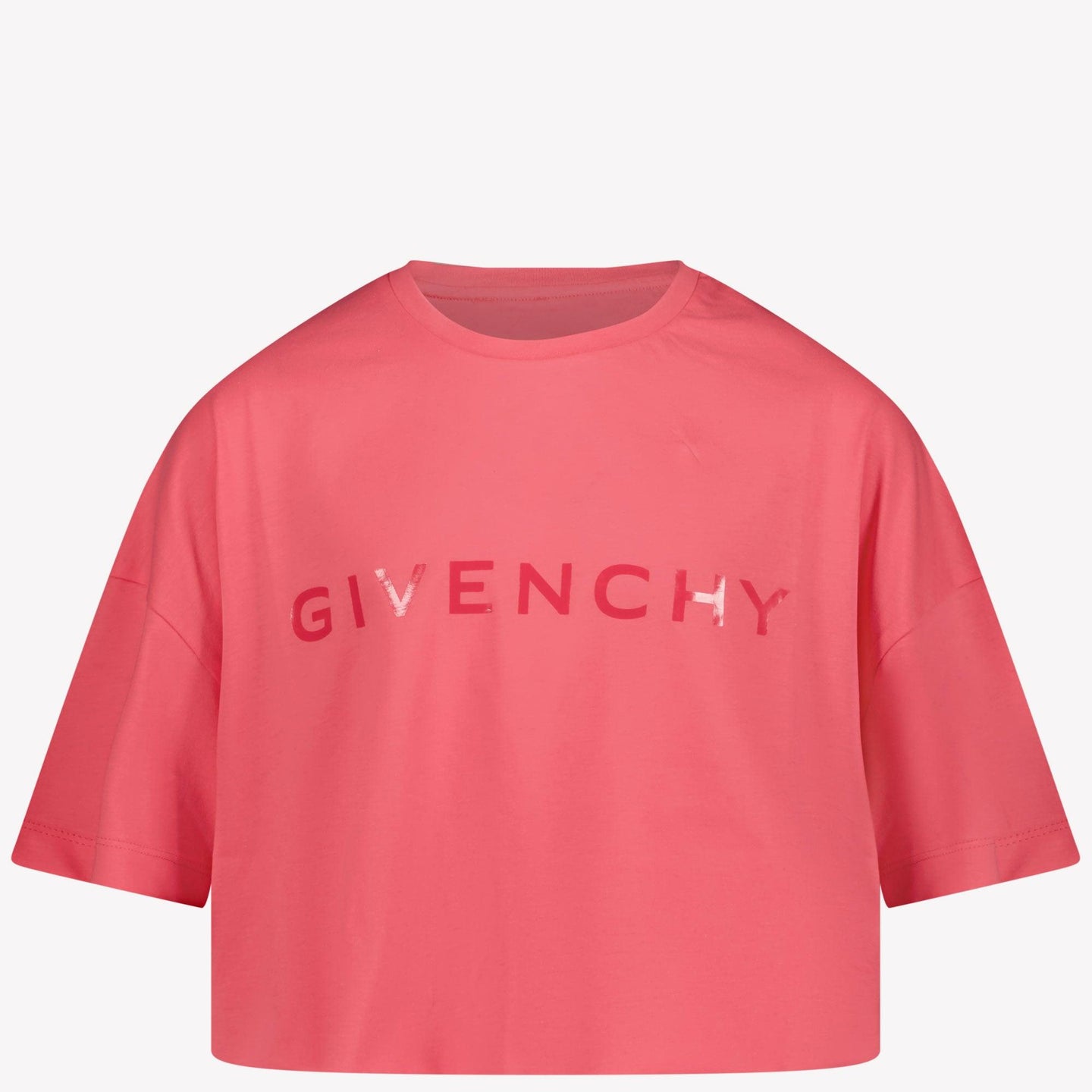 Givenchy Kinder Meisjes T-Shirt In Fuchsia