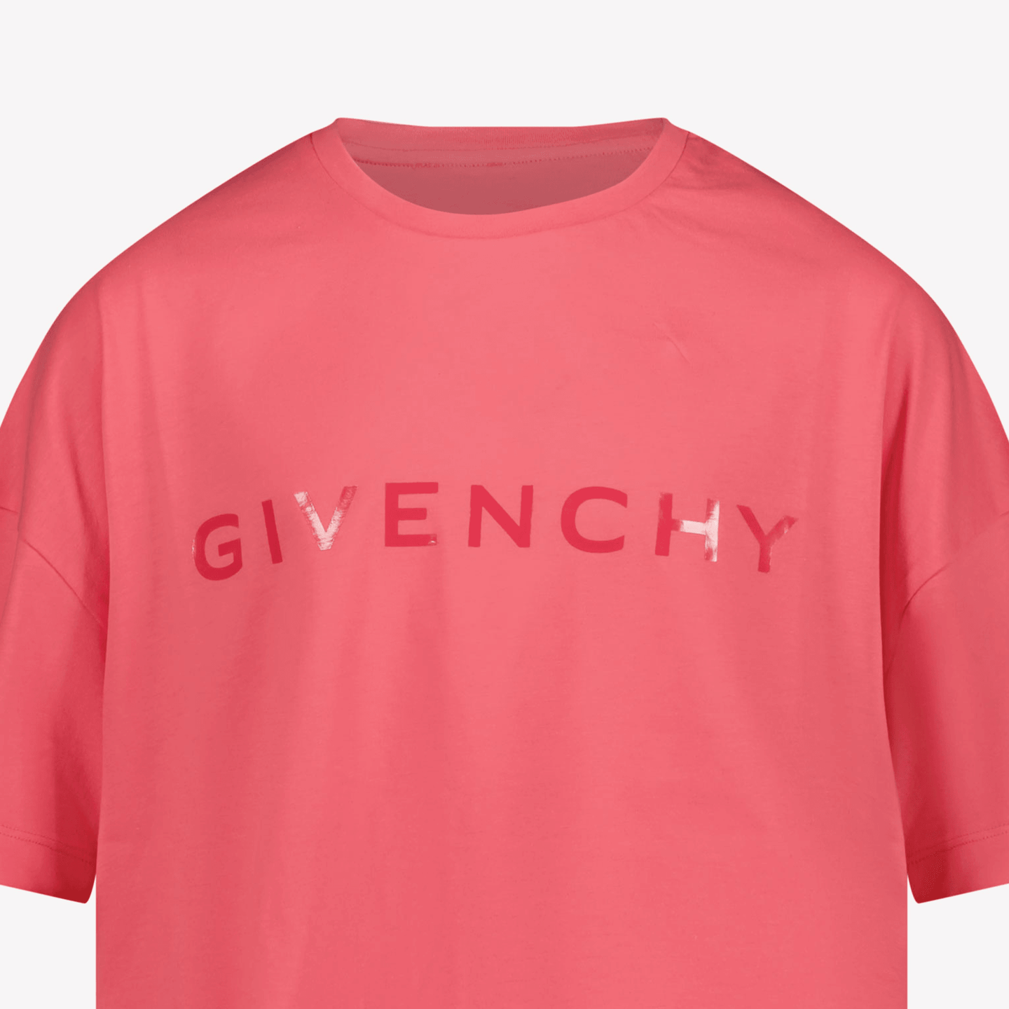 Givenchy Kinder Meisjes T-Shirt In Fuchsia