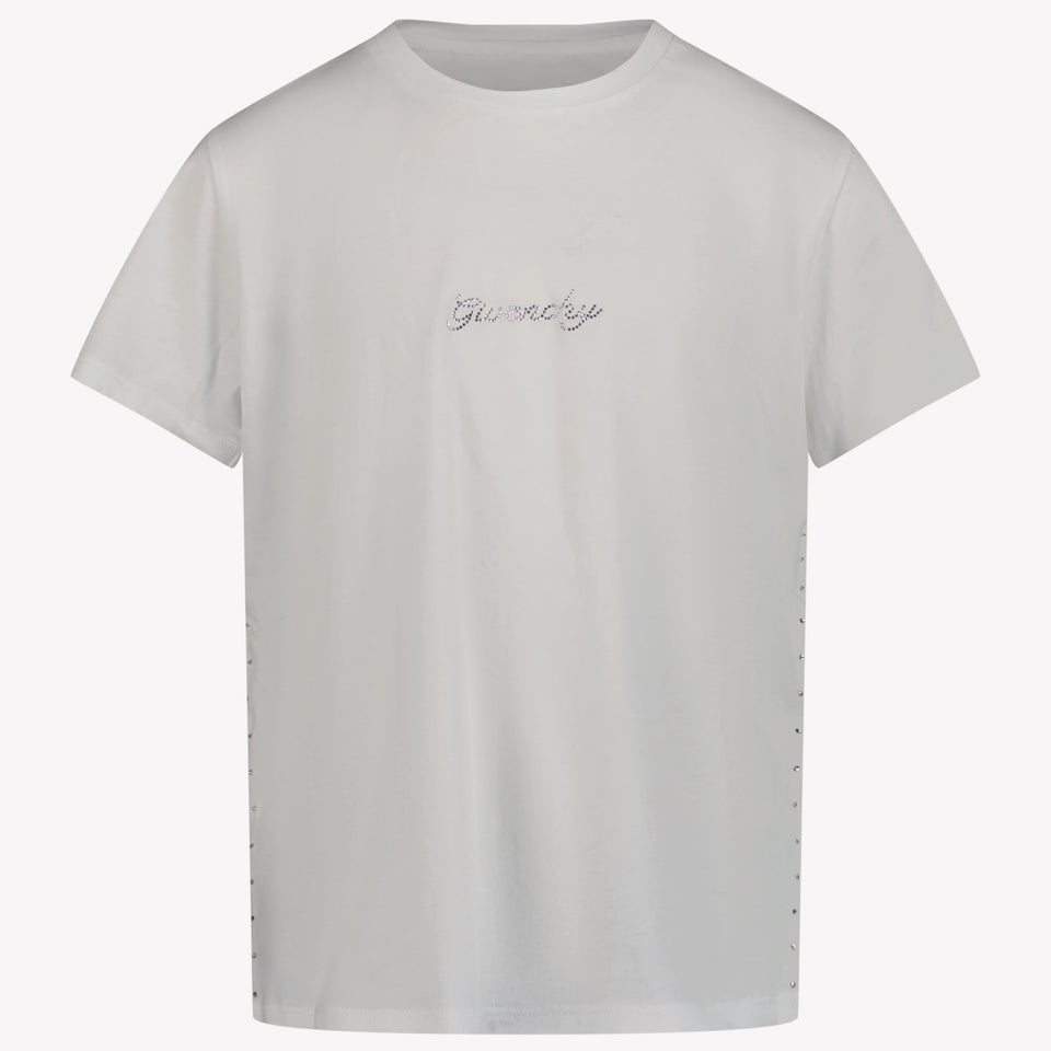 Givenchy Kinder Meisjes T-Shirt In Wit