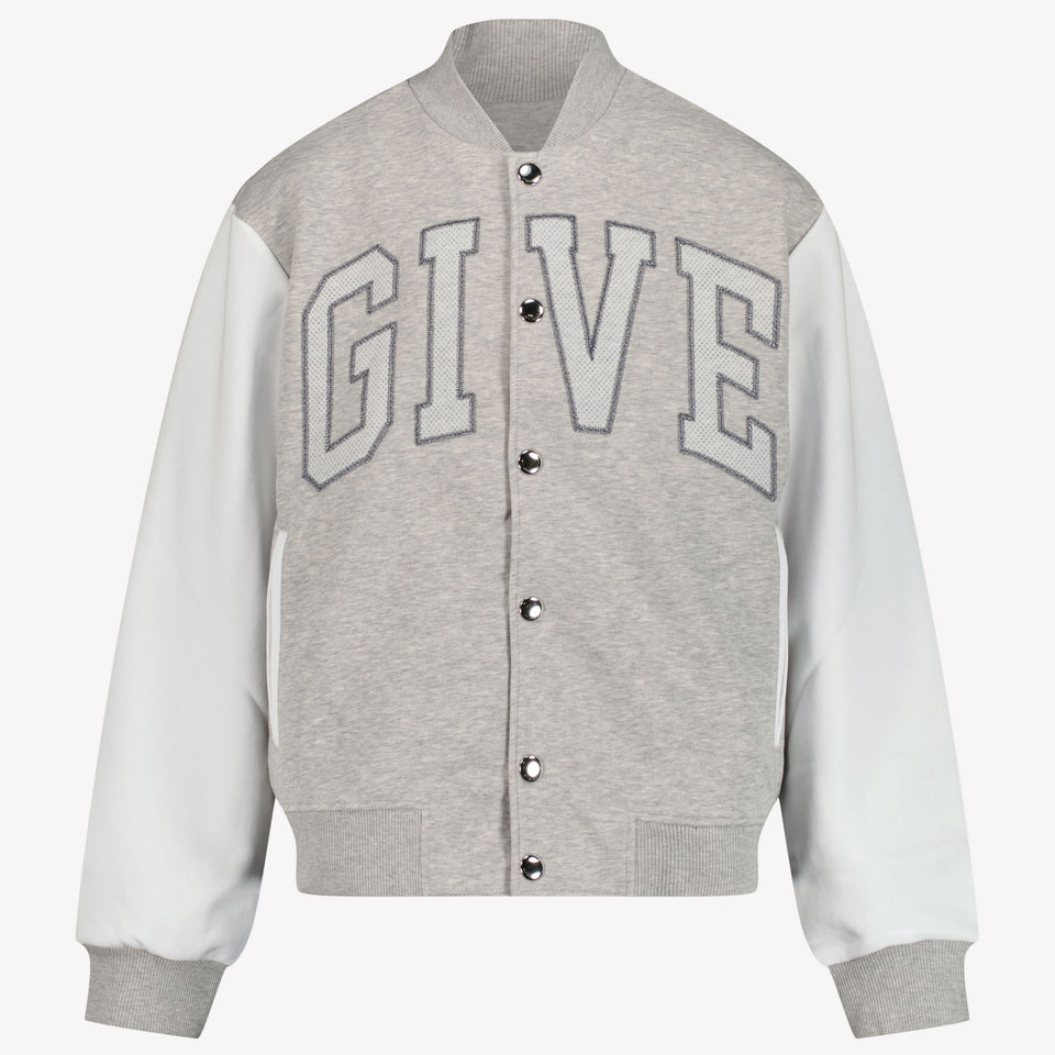 Givenchy Kinder Jongens Vest In Licht Grijs