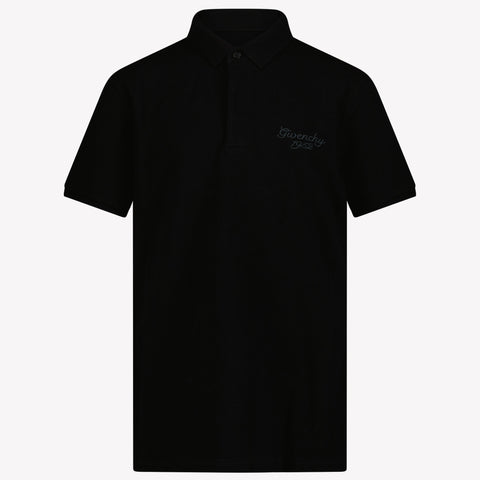 Givenchy Kids Boys Polo in Black