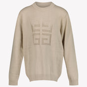 Givenchy Kids Boys Sweater in Beige