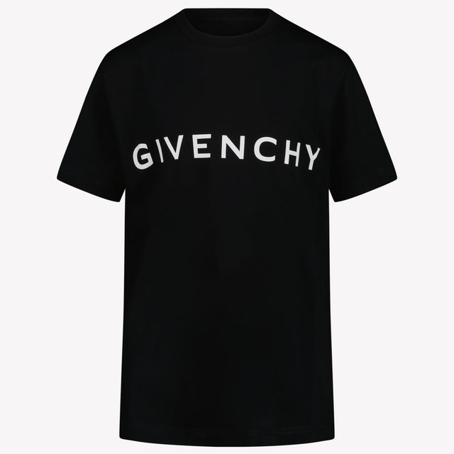 Givenchy Kinder Jongens T-Shirt In Zwart