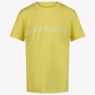 Givenchy Kids Boys in T-Shirt Yellow