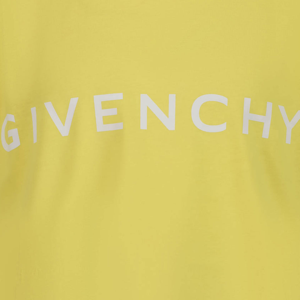 Givenchy Kids Boys in T-Shirt Yellow