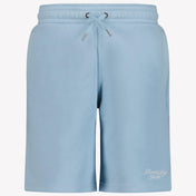 Givenchy Kids Unisex Shorts In Light Blue