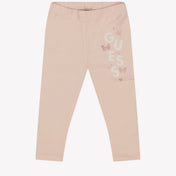 Guess Baby Girls Leggings in Salmon