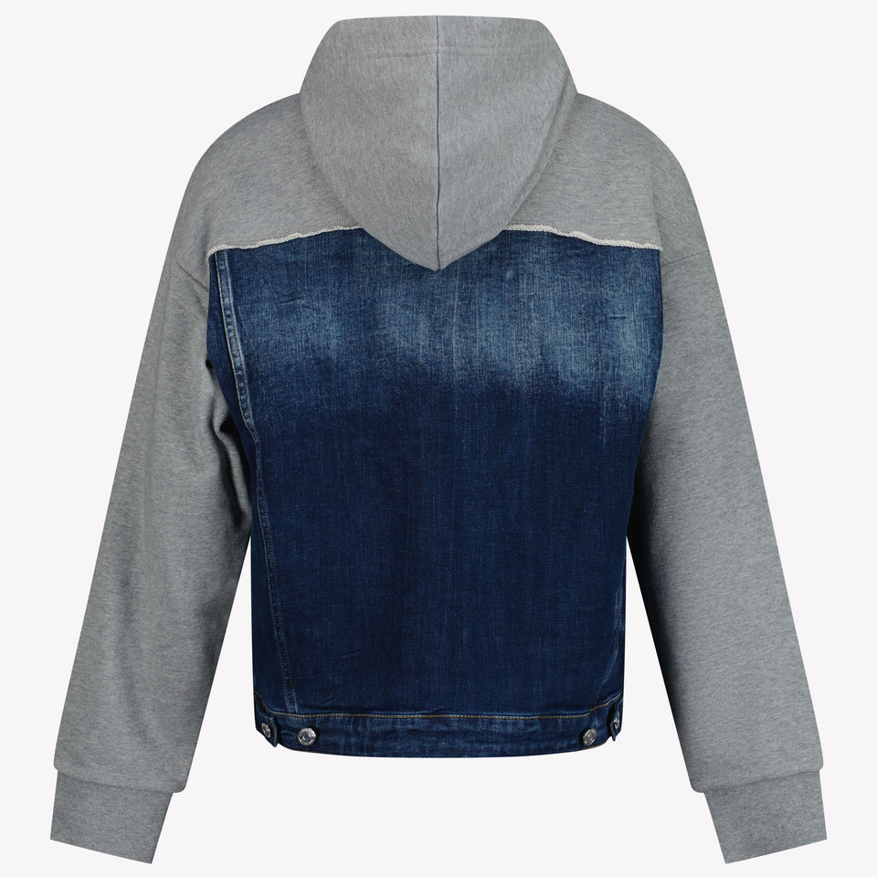 Dsquared2 Kids Boys Cardigan in Jeans