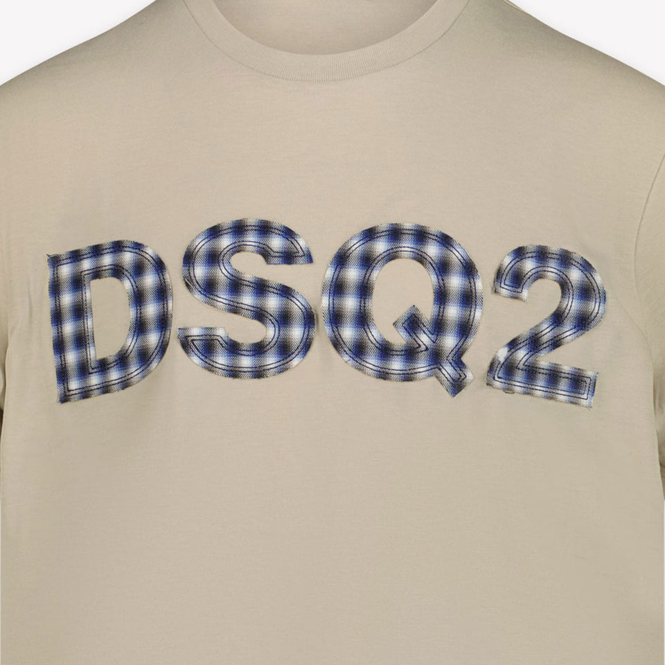 Dsquared2 Kinder Jongens T-Shirt In Beige