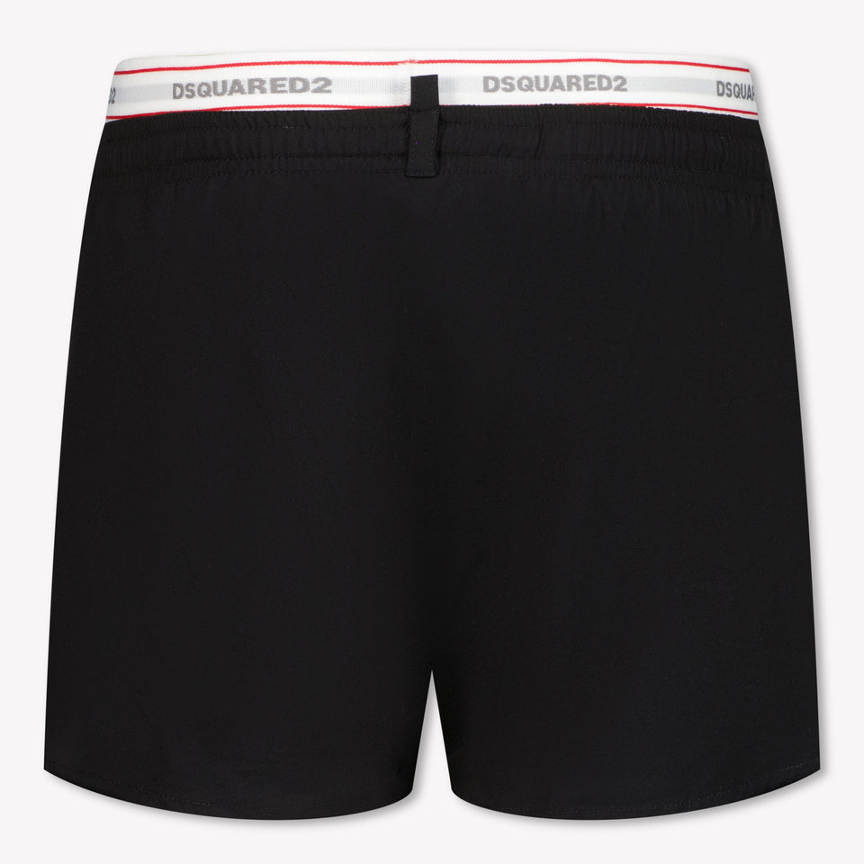 Dsquared2 Kids Boys Swimwear In Black