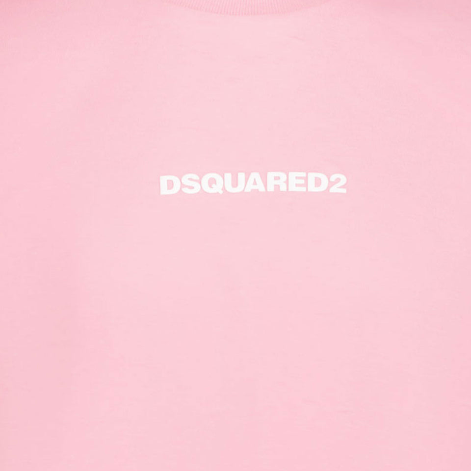 Dsquared2 Kids Boys in T-Shirt Pink