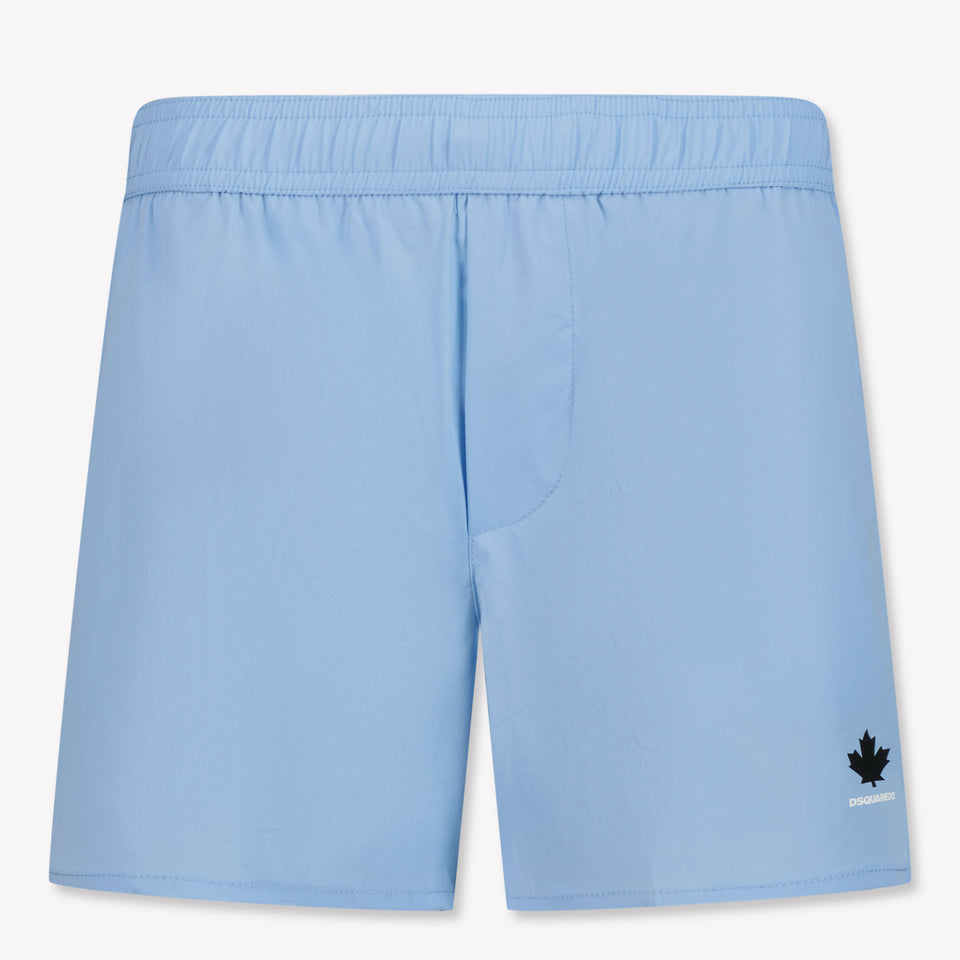 Dsquared2 Kids Boys Swimwear In Light Blue