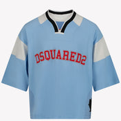 Dsquared2 Kids Girls in T-Shirt Light Blue