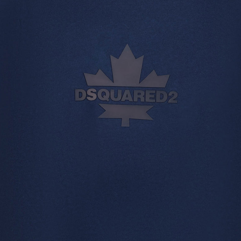 Dsquared2 Kinder Jongens T-Shirt In Navy