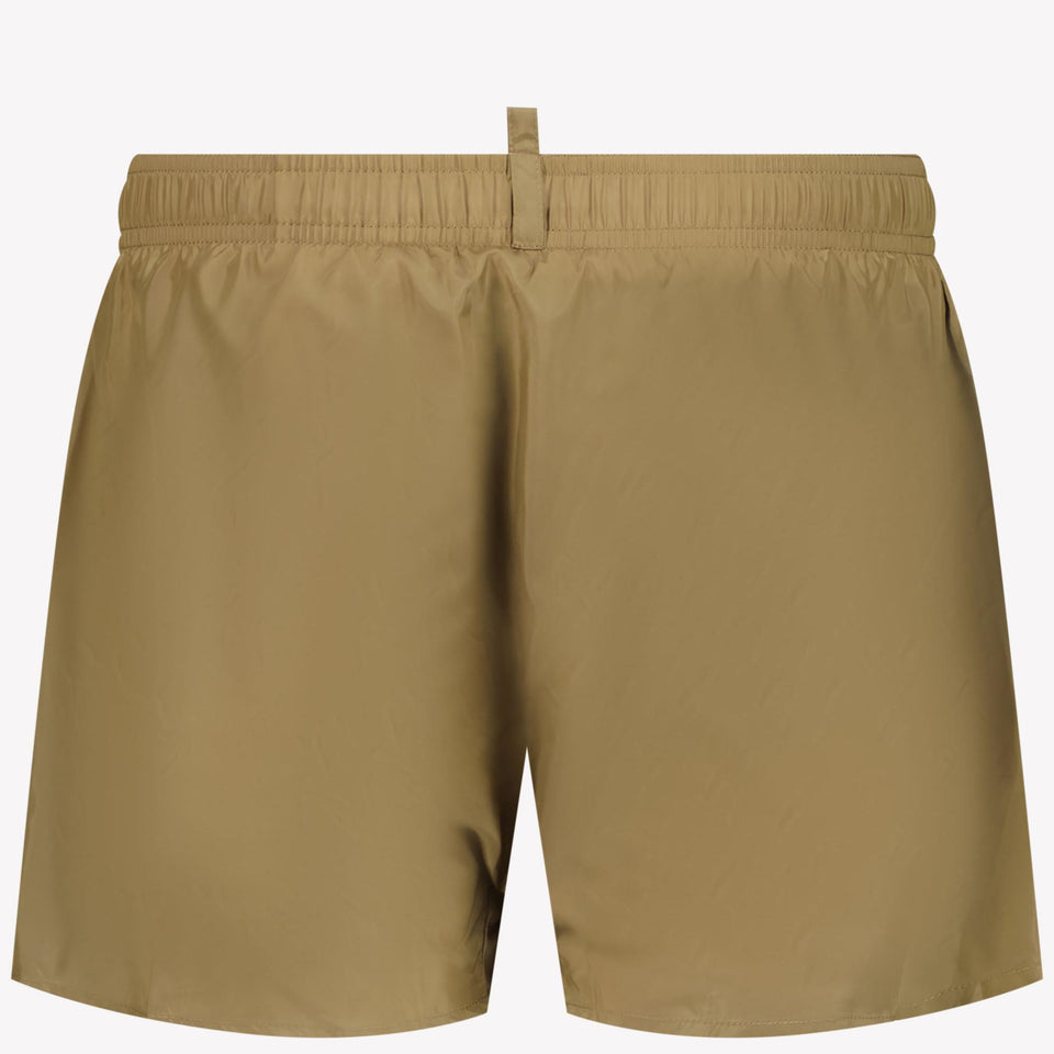 Dsquared2 Kids Boys Swimwear In Beige