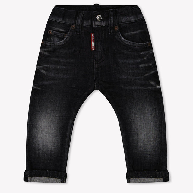 Dsquared2 Baby Unisex Jeans In Zwart