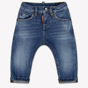 Dsquared2 Baby Unisex Jeans In Blauw