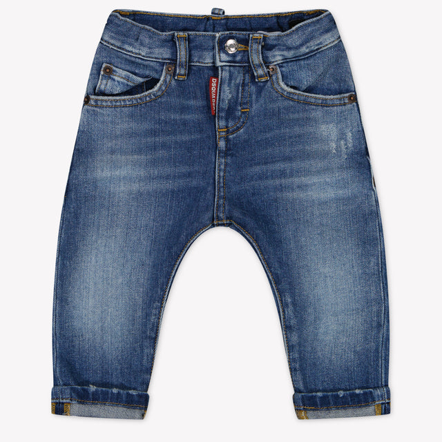 Dsquared2 Baby Unisex Jeans In Blauw