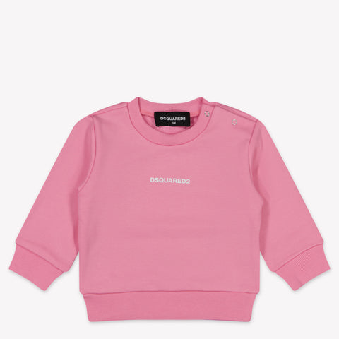 Dsquared2 Baby Unisex Trui In Roze