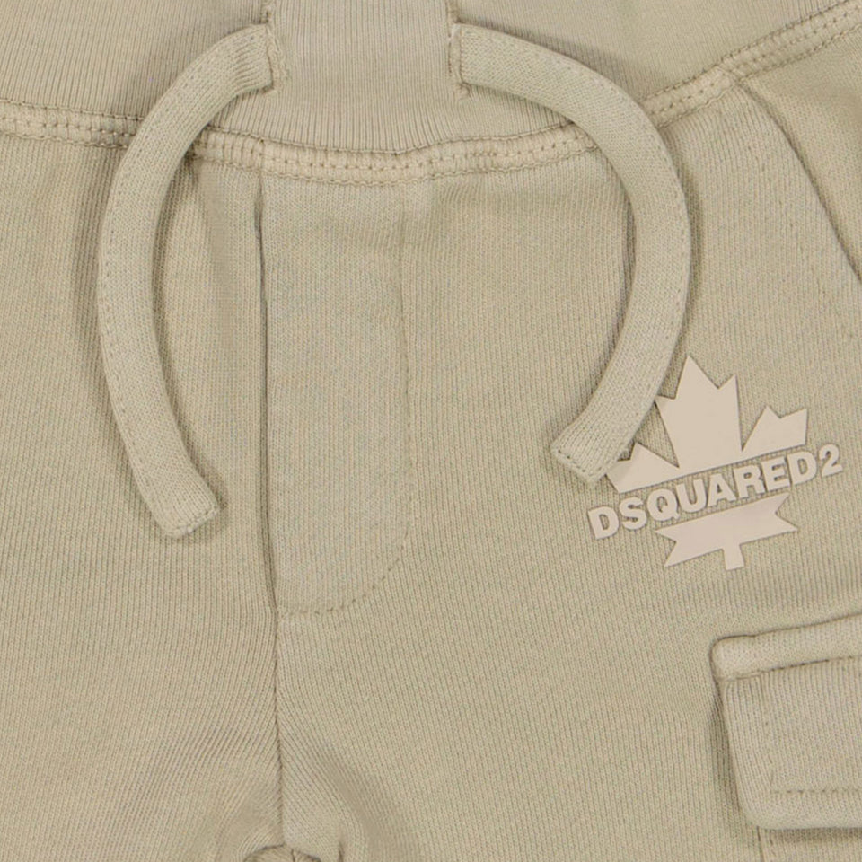 Dsquared2 Baby Unisex Trousers in Beige