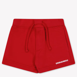 Dsquared2 Baby Unisex Shorts In Red