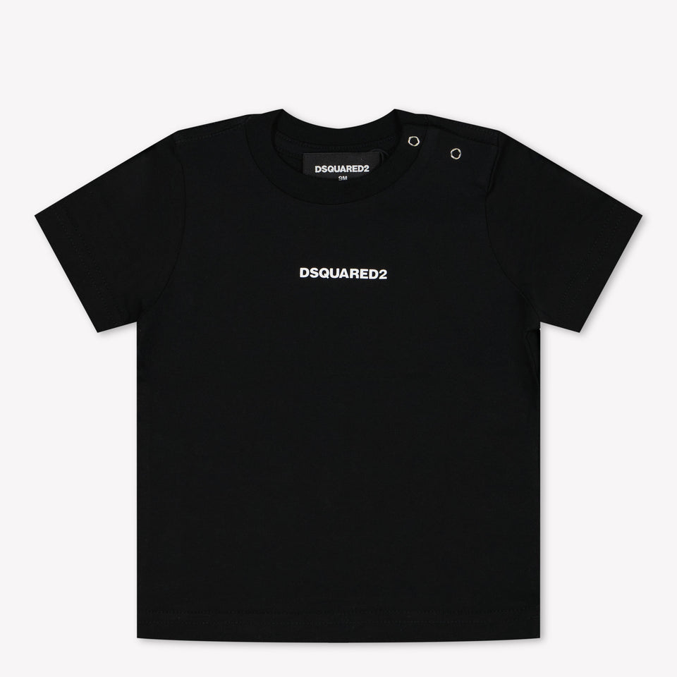 Dsquared2 Baby Unisex T-Shirt in Black