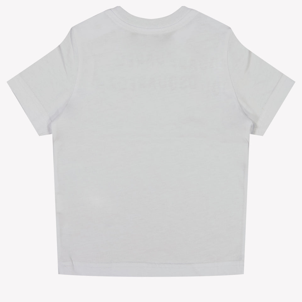 Dsquared2 Baby Unisex T-Shirt In Wit